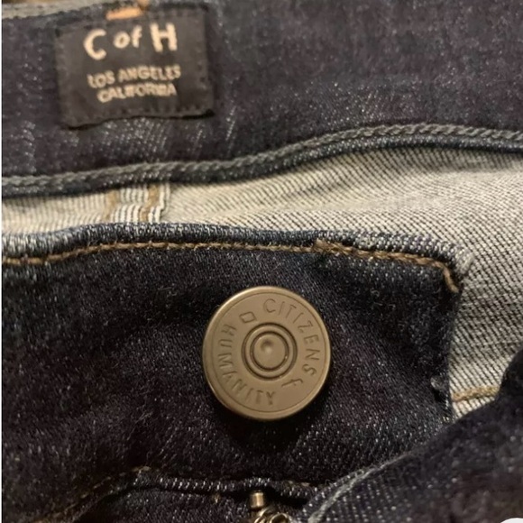 Citizens Of Humanity Jeans Women’s Blue 27 Rocket High Rise Skinny Dark Wash USA - Picture 7 of 12